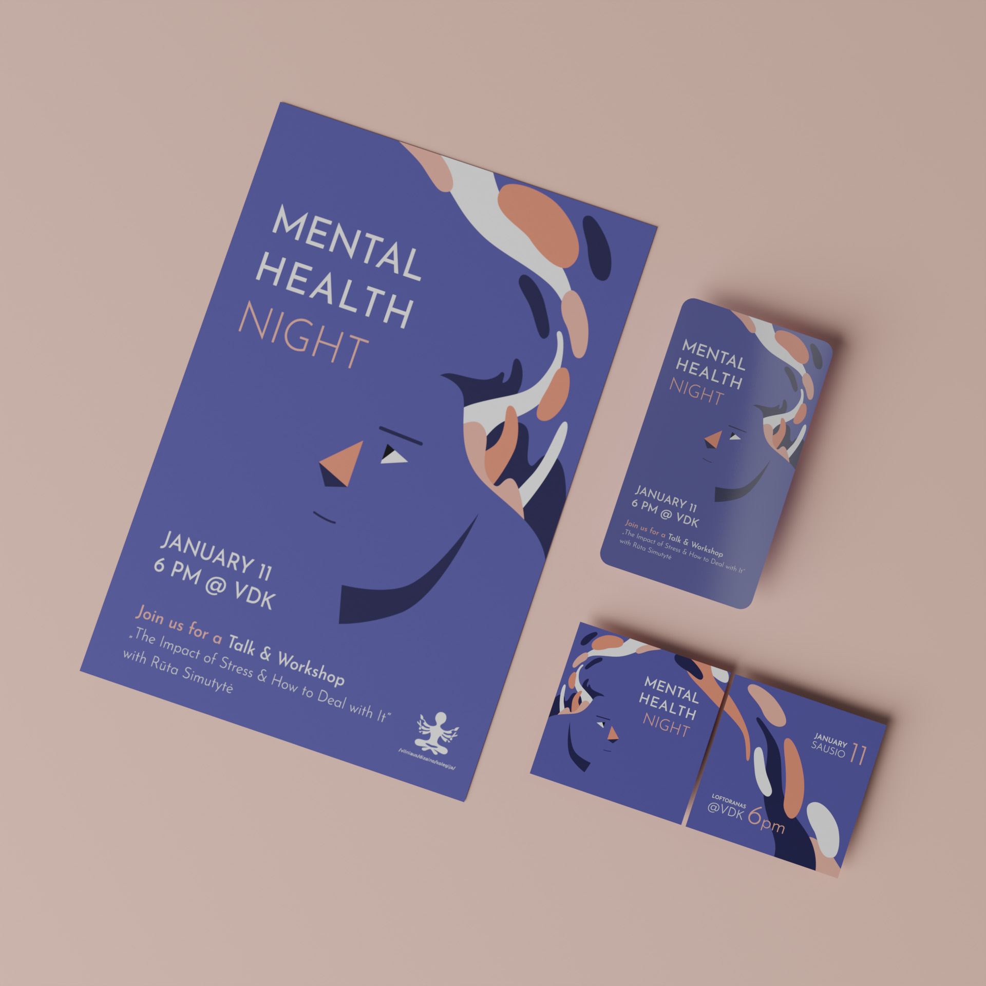Poster Design “Mental Health Night”